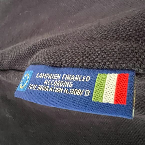 Castello Di Verrazzano Short Sleeve Navy Blue Polo Shirt size L Italy Explorer - Picture 8 of 10